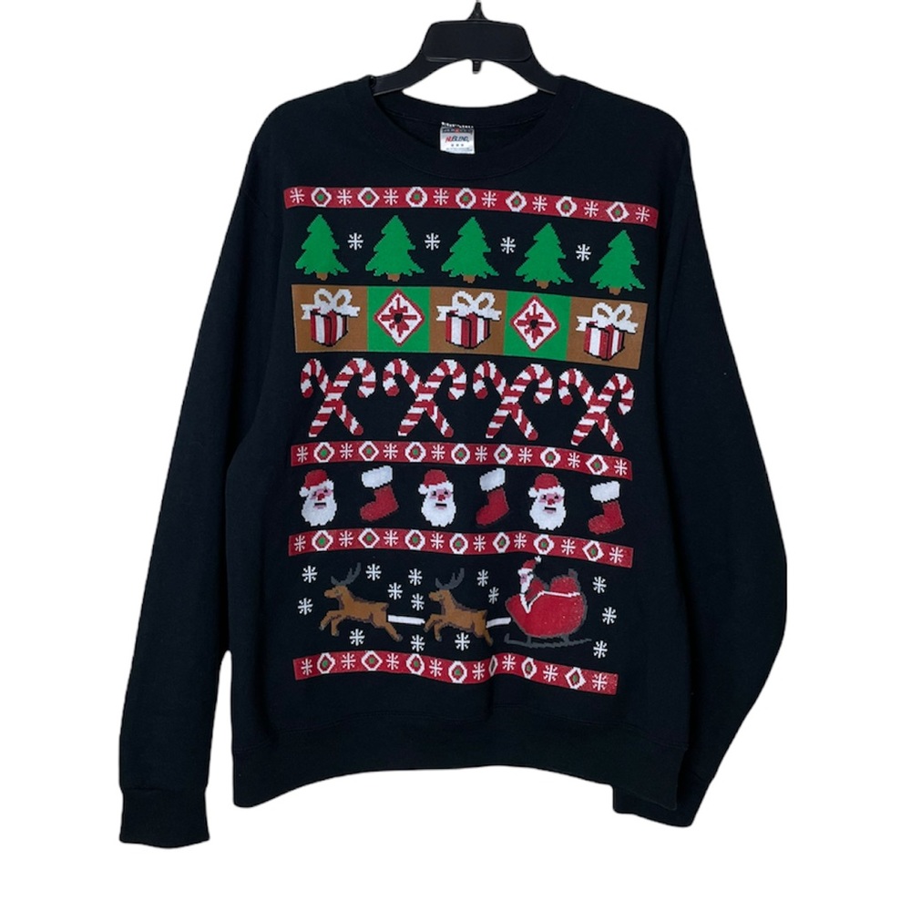 Christmas sweater size Medium holiday sweater - Picture 3 of 9